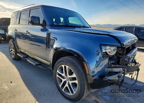 2025 Land Rover Defender 110 X-Dynamic Se из США, поврежденный, VIN SALE27EU1S2385069